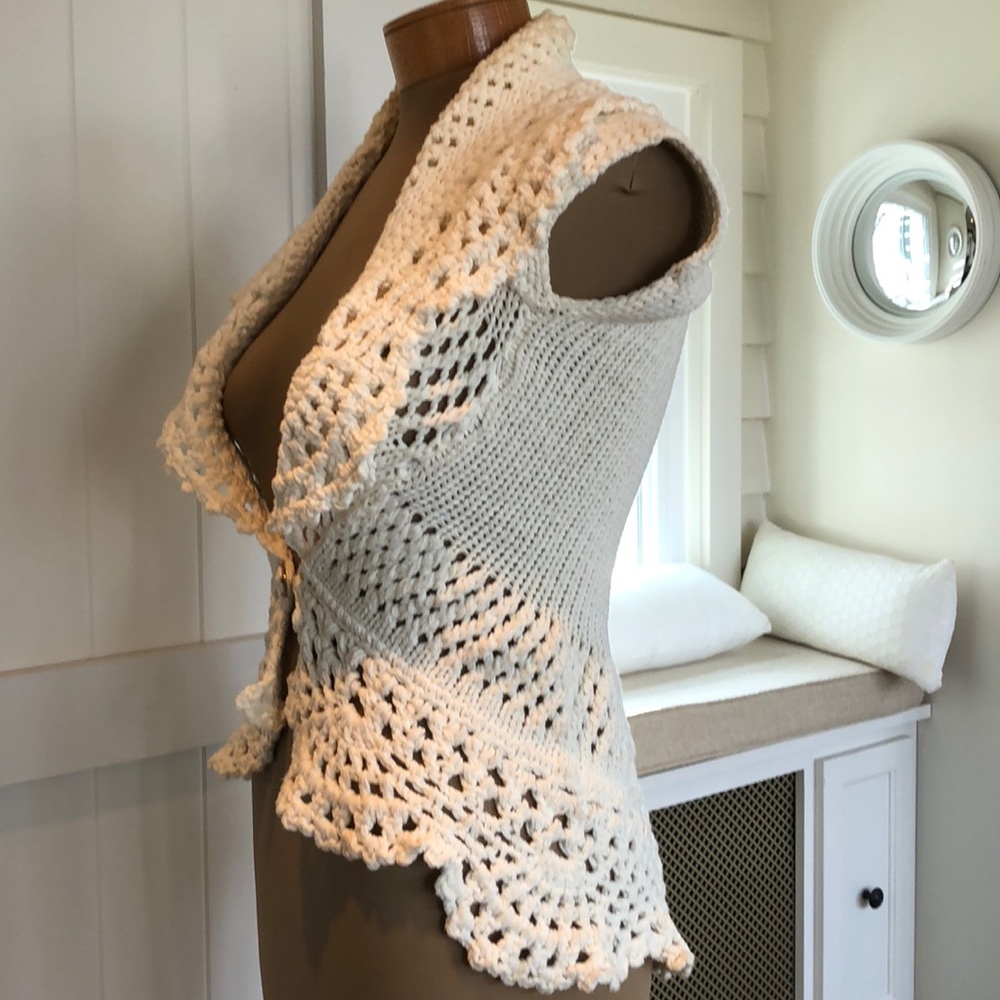 Anthro knitted vest